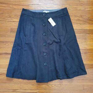 NWT BANANA REPUBLIC | Button-Front Skirt | Sz. 12
